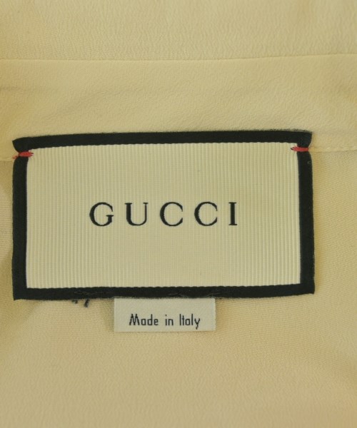 GUCCI（グッチ）ブラウス ベージュ サイズ:36(XS位) レディース/2200664898168