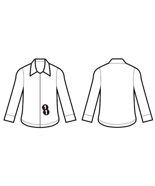 GUCCI（グッチ）ブラウス 紺 サイズ:38(S位) レディース/2200664898175