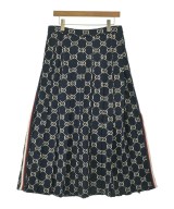 GUCCI（グッチ）ロング・マキシ丈スカート 紺 サイズ:L レディース/2200664970055