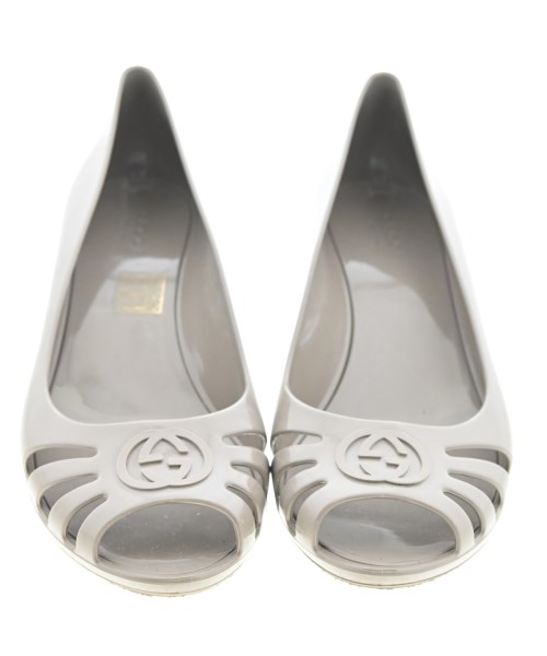 GUCCI（グッチ）パンプス グレー サイズ:EU38(24.5cm位) レディース/2200664974053