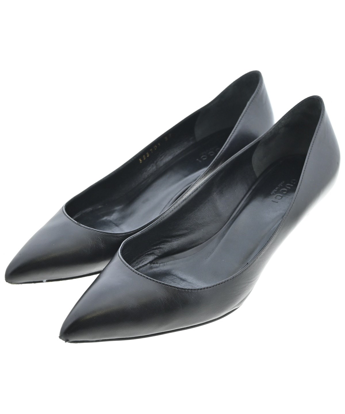 GUCCI(グッチ)パンプス 黒 サイズ:EU37(23.5cm位) レディース GUCCI(グッチ)パンプス 黒 サイズ:EU37(23.5cm位) レディース