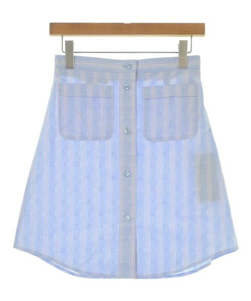 GUCCI(グッチ)ミニスカート 青 サイズ:38(S位)/2200665250019