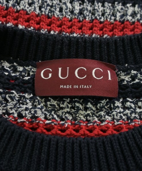 GUCCI（グッチ）ワンピース 紺 サイズ:M レディース/2200665451010