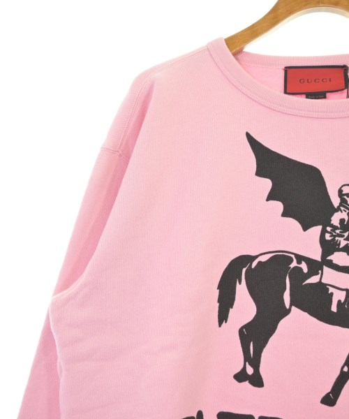 GUCCI（グッチ）スウェット ピンク サイズ:M メンズ/2200665499036