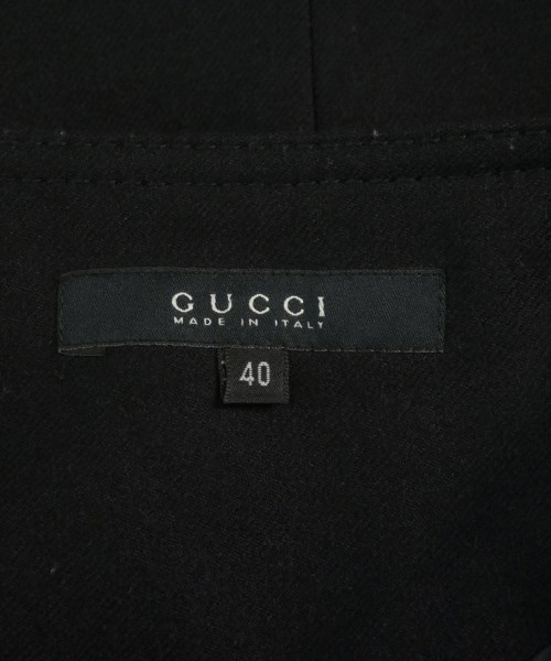 GUCCI（グッチ）ひざ丈スカート 黒 サイズ:40(M位) レディース/2200663116072