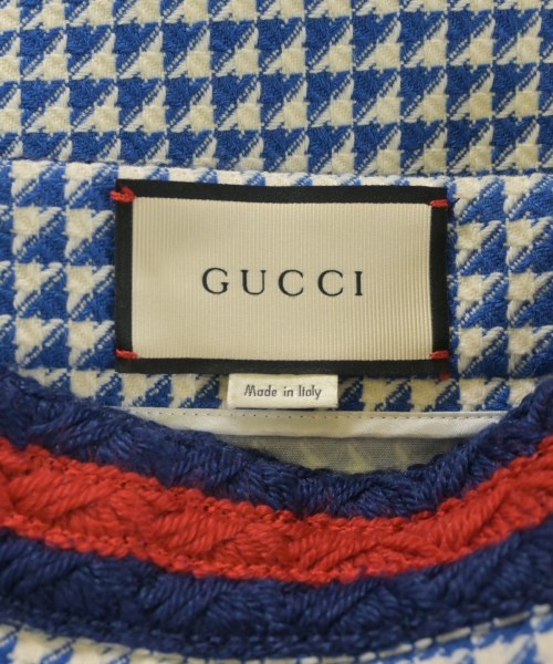 GUCCI（グッチ）ミニスカート 青 サイズ:36(XS位) レディース/2200665818288