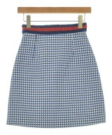 GUCCI（グッチ）ミニスカート 青 サイズ:36(XS位) レディース/2200665818288