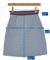GUCCI（グッチ）ミニスカート 青 サイズ:36(XS位) レディース/2200665818288