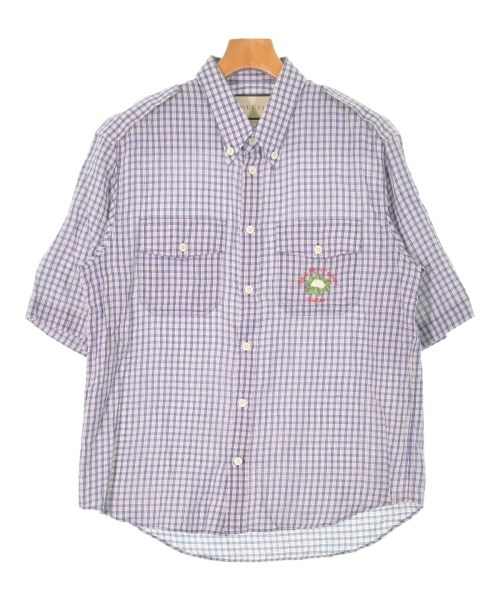 GUCCI(グッチ)カジュアルシャツ 赤 サイズ:48(L位)/2200665843044