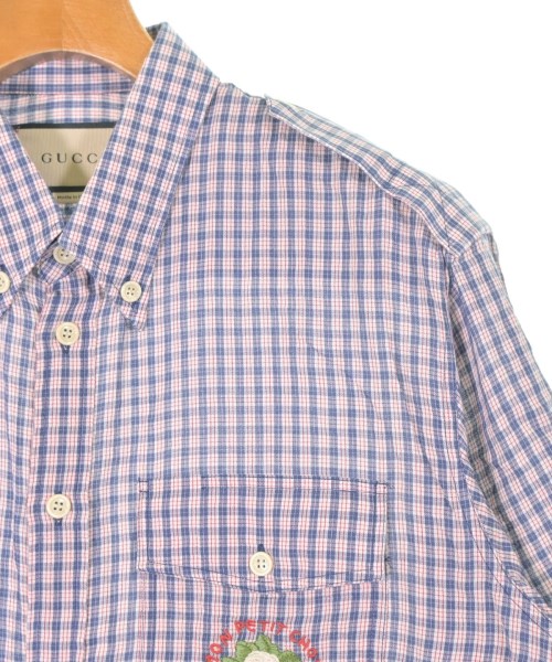 GUCCI（グッチ）カジュアルシャツ 赤 サイズ:48(L位) メンズ/2200665843044