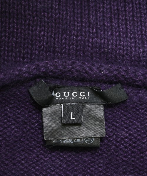 GUCCI（グッチ）ニット・セーター 紫 サイズ:L メンズ/2200662935070