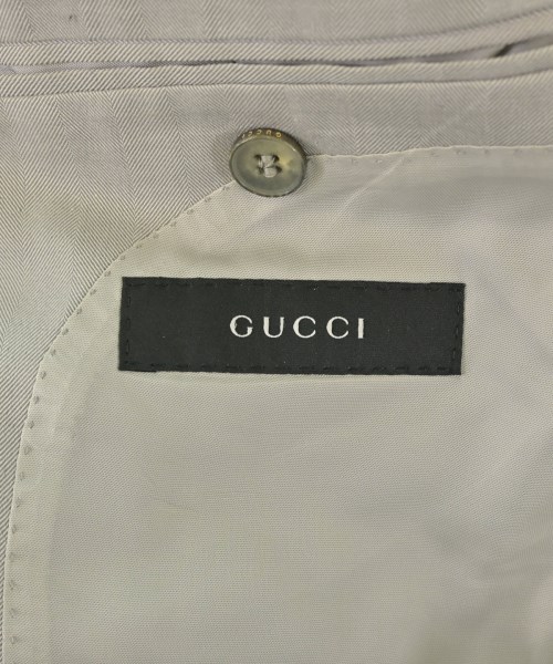 GUCCI（グッチ）テーラードジャケット グレー サイズ:44(S位) メンズ/2200662160014