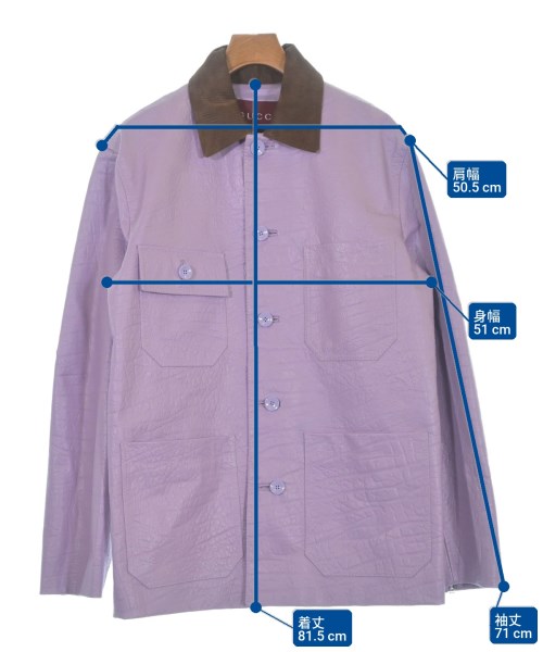 GUCCI（グッチ）カバーオール ピンク サイズ:46(M位) メンズ/2200666606013