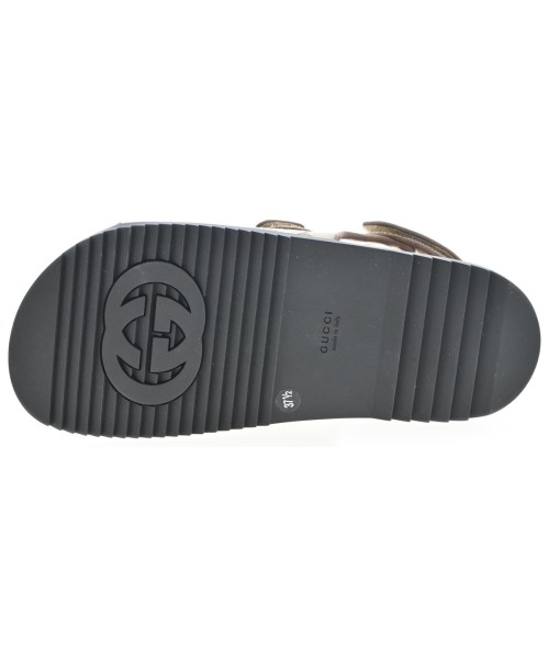 GUCCI（グッチ）サンダル ベージュ サイズ:EU37 1/2(24cm位) レディース/2200666977076