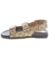 GUCCI（グッチ）サンダル ベージュ サイズ:EU37 1/2(24cm位) レディース/2200666977076