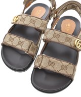 GUCCI（グッチ）サンダル ベージュ サイズ:EU37 1/2(24cm位) レディース/2200666977076