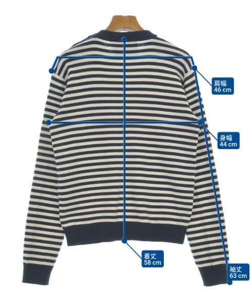 GUCCI（グッチ）ニット・セーター 紺 サイズ:S レディース/2200667011199