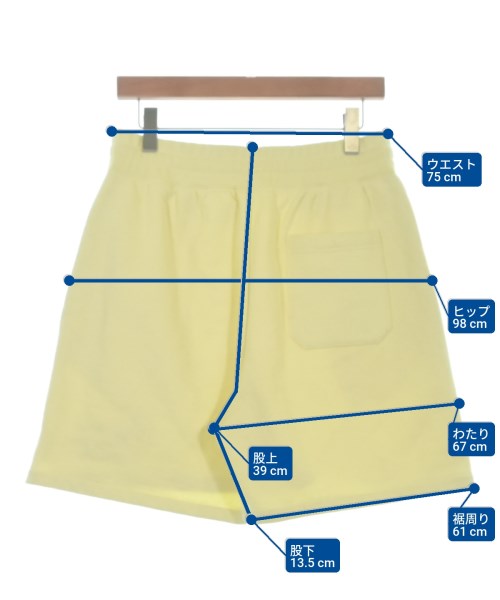 GUCCI（グッチ）ショートパンツ 黄 サイズ:S メンズ/2200667710016