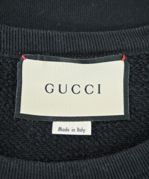 GUCCI（グッチ）スウェット 黒 サイズ:XS メンズ/2200663782208