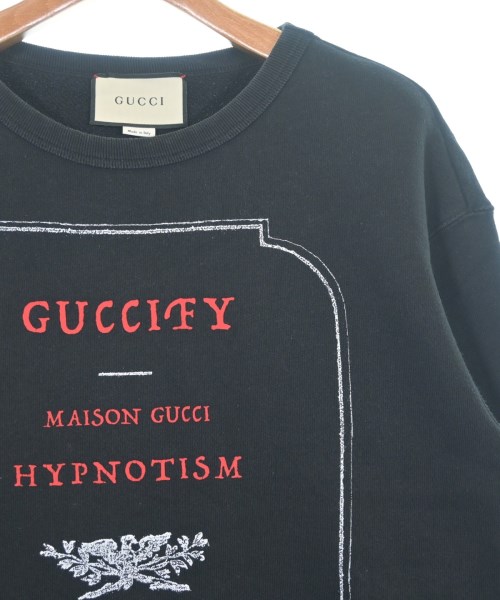 GUCCI（グッチ）スウェット 黒 サイズ:XS メンズ/2200663782208