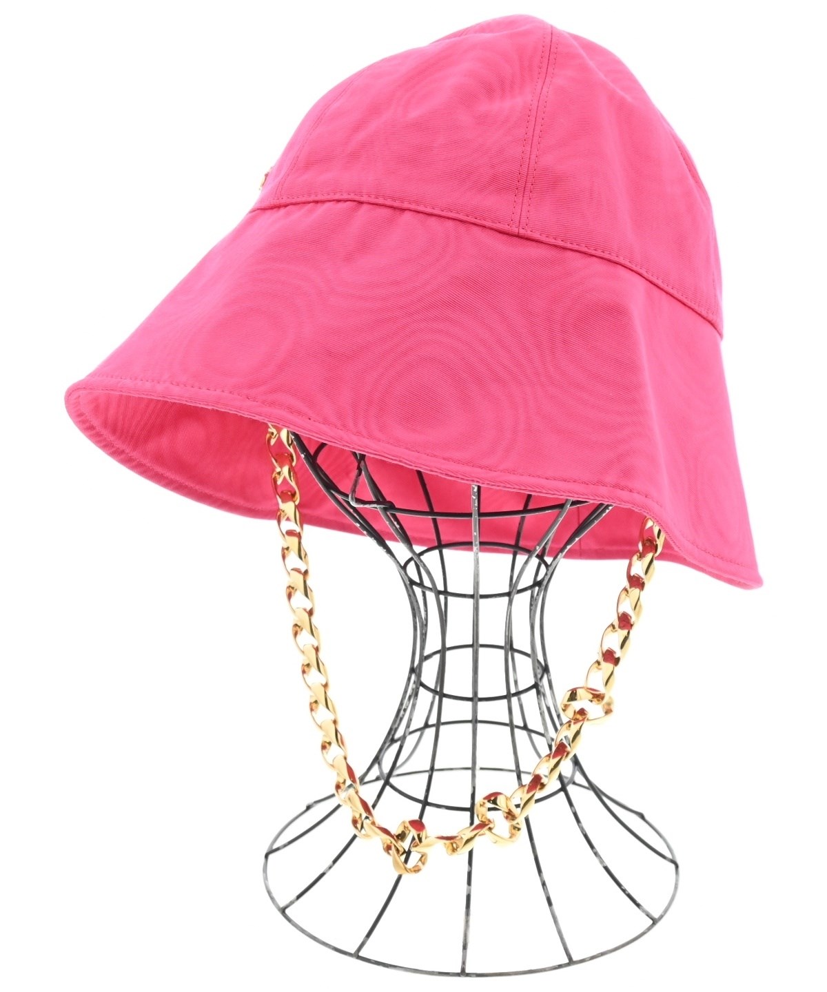 GUCCI グッチ フローラ 花柄 バケットハット 帽子 ハット ピンク ◾︎ 【GUCCI】グッチ フローラ 花柄 キャンバス ハット 帽子 レザー