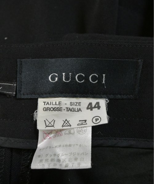 GUCCI（グッチ）カーゴパンツ 黒 サイズ:44(S位) メンズ/2200666901057