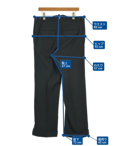 GUCCI（グッチ）カーゴパンツ 黒 サイズ:44(S位) メンズ/2200666901057