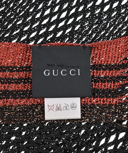 GUCCI（グッチ）ストール 黒 サイズ:- レディース/2200666270078