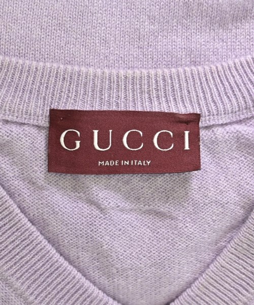 GUCCI（グッチ）ニット・セーター 紫 サイズ:S レディース/2200668659031