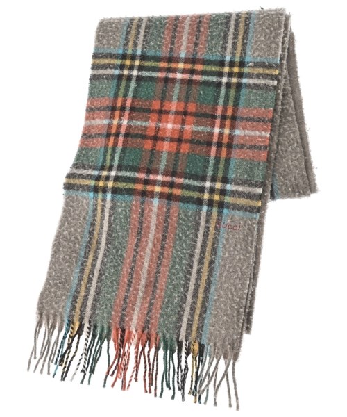 GUCCI(グッチ)マフラー グレー サイズ:-/2200668807036