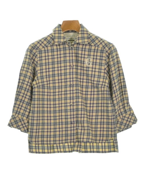 GUCCI(グッチ)カジュアルシャツ ベージュ サイズ:36(XS位)/2200663717064