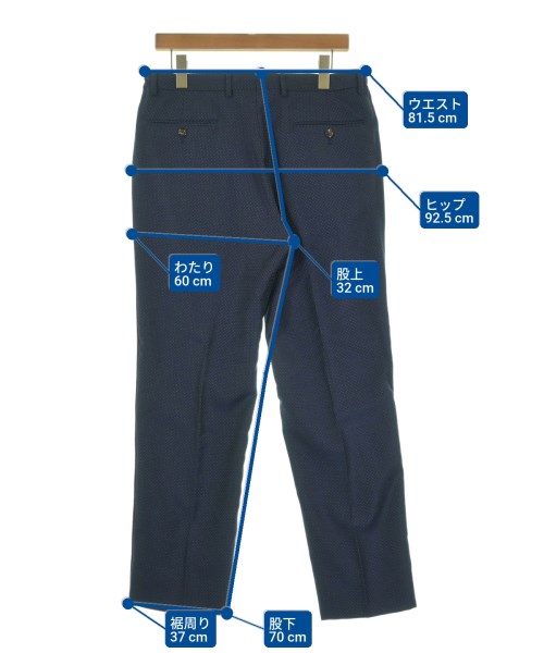 GUCCI（グッチ）スラックス 紺 サイズ:50(XL位) メンズ/2200669108057