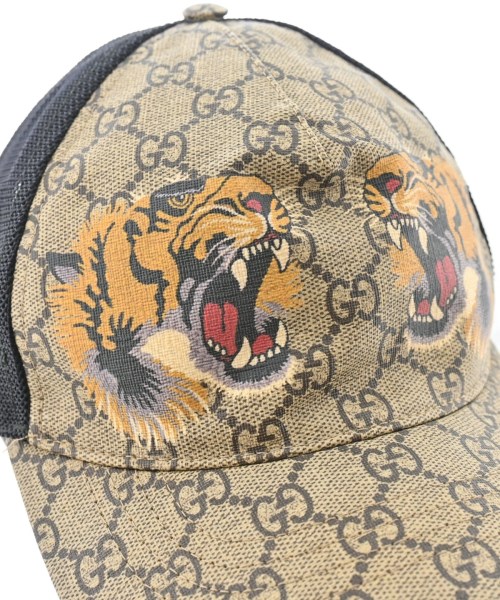 GUCCI（グッチ）キャップ 茶 サイズ:- メンズ/2200669108101