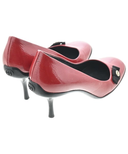 GUCCI（グッチ）パンプス 赤 サイズ:EU35 1/2(22cm位) レディース/2200669280012
