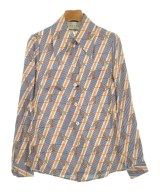 GUCCI（グッチ）ブラウス 青 サイズ:34(XXS位) レディース/2200669412147