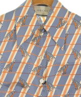 GUCCI（グッチ）ブラウス 青 サイズ:34(XXS位) レディース/2200669412147