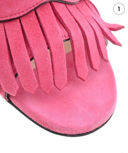 GUCCI（グッチ）サンダル ピンク サイズ:EU38(24.5cm位) レディース/2200669972023