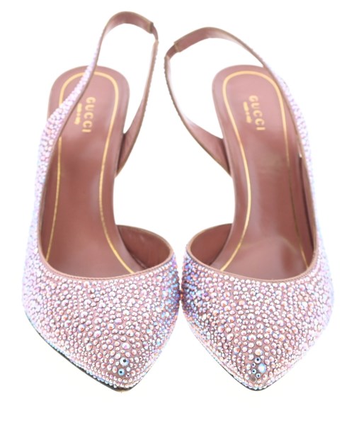 GUCCI（グッチ）パンプス ピンク サイズ:EU37 1/2(24cm位) レディース/2200669972030