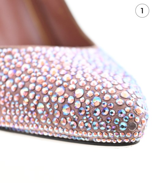 GUCCI（グッチ）パンプス ピンク サイズ:EU37 1/2(24cm位) レディース/2200669972030