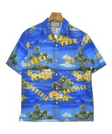 GUCCI（グッチ）カジュアルシャツ 青 サイズ:44(M位) メンズ/2200669976021