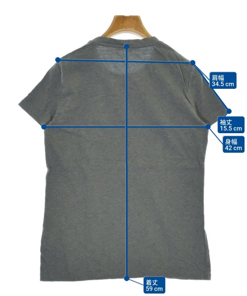 GUCCI（グッチ）Tシャツ・カットソー グレー サイズ:S レディース/2200667708587