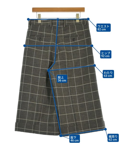 GUCCI（グッチ）ショートパンツ 茶 サイズ:48(L位) メンズ/2200670482054