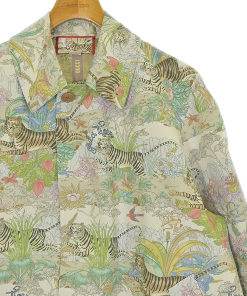 GUCCI（グッチ）ステンカラーコート ベージュ サイズ:44(S位) メンズ/2200670750054