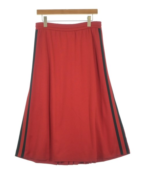GUCCI（グッチ）ロング・マキシ丈スカート 赤 サイズ:L レディース/2200670750085
