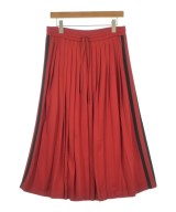 GUCCI（グッチ）ロング・マキシ丈スカート 赤 サイズ:L レディース/2200670750085