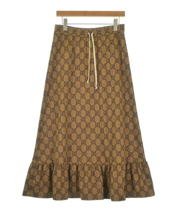 GUCCI（グッチ）ロング・マキシ丈スカート ベージュ サイズ:S
