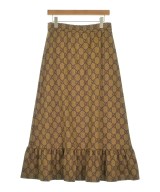 GUCCI（グッチ）ロング・マキシ丈スカート ベージュ サイズ:S レディース/2200670750092
