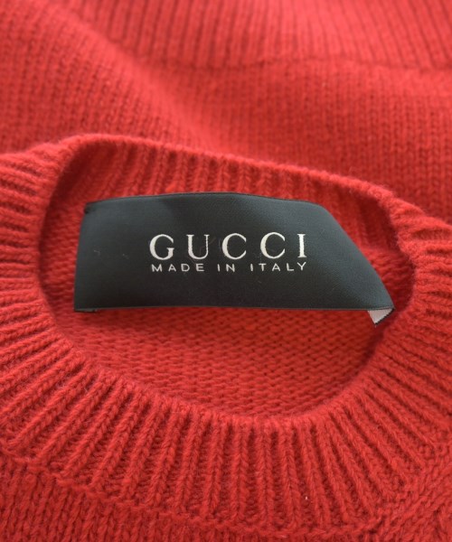 GUCCI（グッチ）ニット・セーター 赤 サイズ:XS レディース/2200667867048