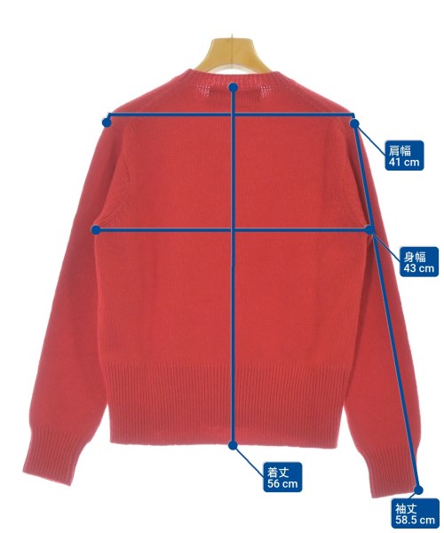 GUCCI（グッチ）ニット・セーター 赤 サイズ:XS レディース/2200667867048