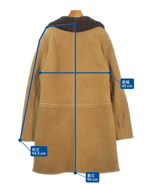 GUCCI（グッチ）ムートンコート ベージュ サイズ:46(M位) メンズ/2200668098014